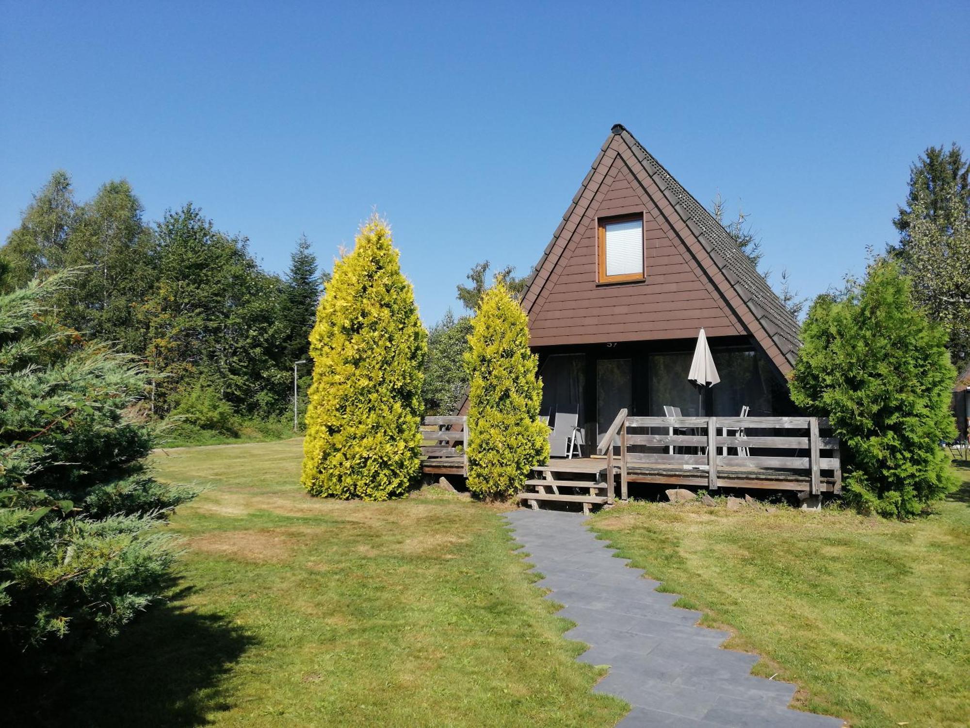 Ferienhaus Auszeit Mit Terrasse 슈람베르크 외부 사진
